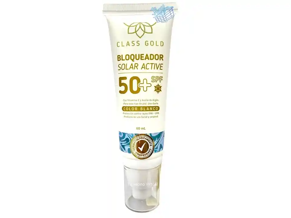 Bloqueador Solar Blanco Class Gold