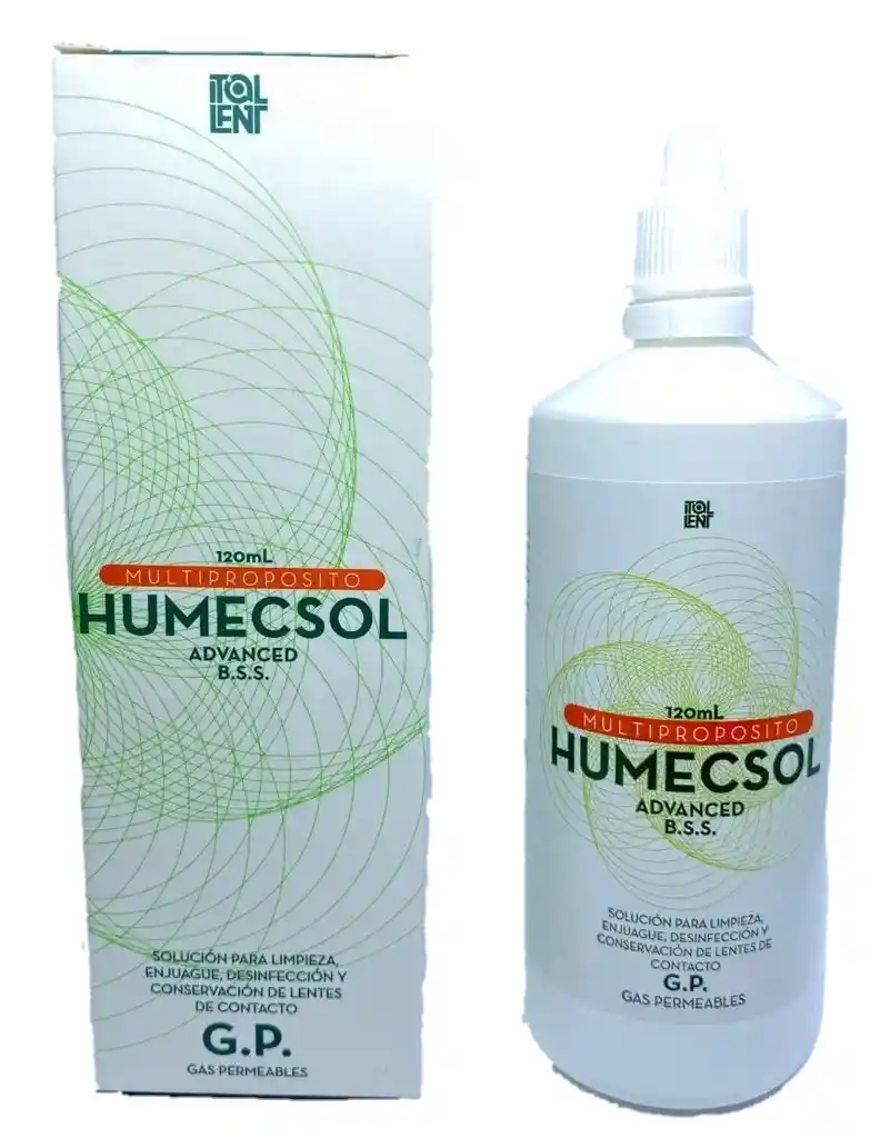 Humecsol 120 Ml Solución Para Lentes De Contacto