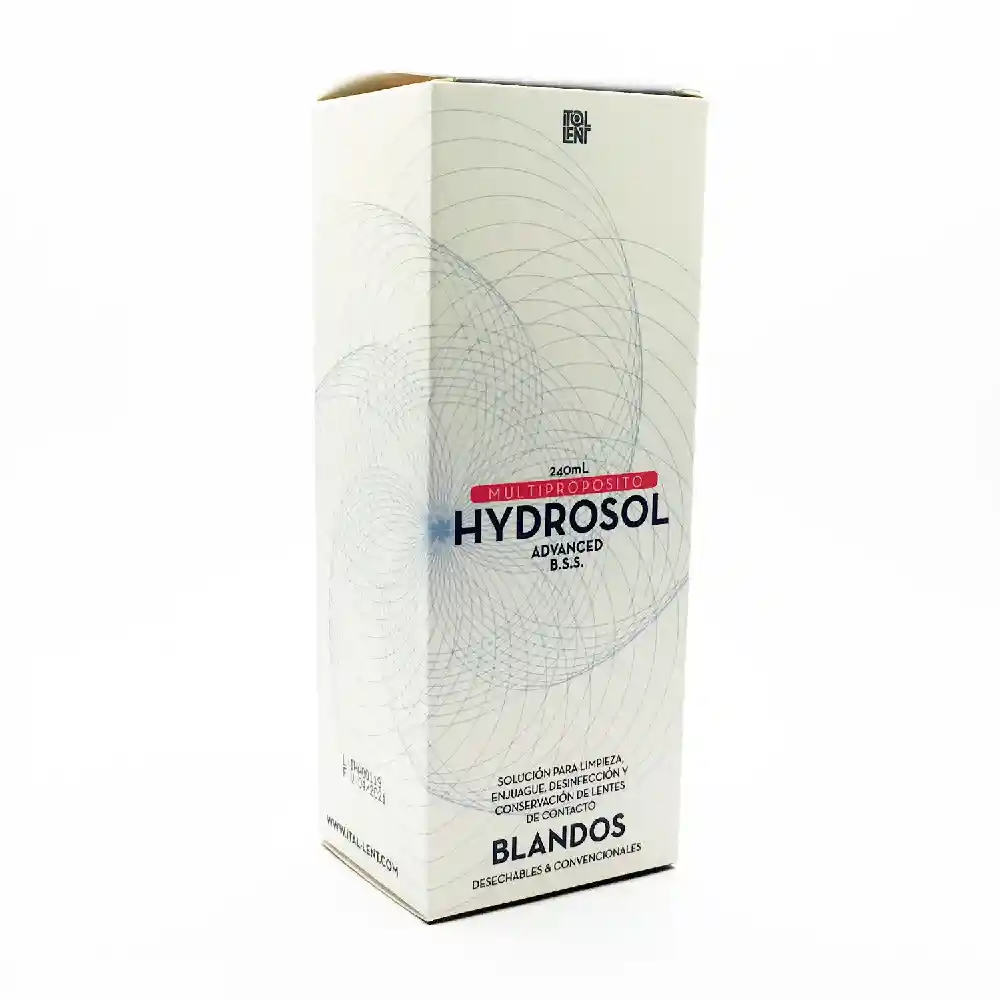 Hydrosol 240 Ml Solución Para Lentes De Contacto