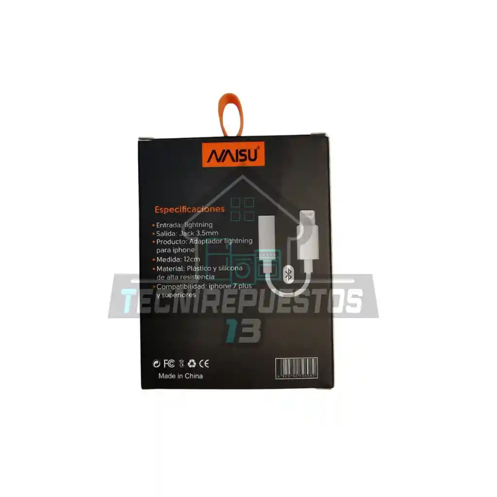 Adaptador Auxiliar Para Iphone