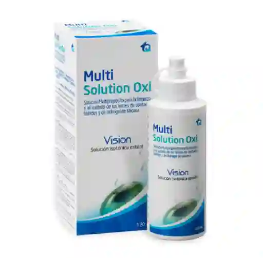 Multi Solution Oxi 120 Ml Solución Para Lentes De Contacto