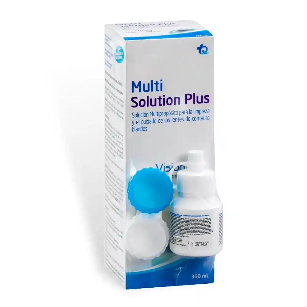 Multi Solution Plus 360 Ml Solución Para Lentes De Contacto