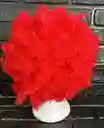 Peluca Crespa Afro Roja