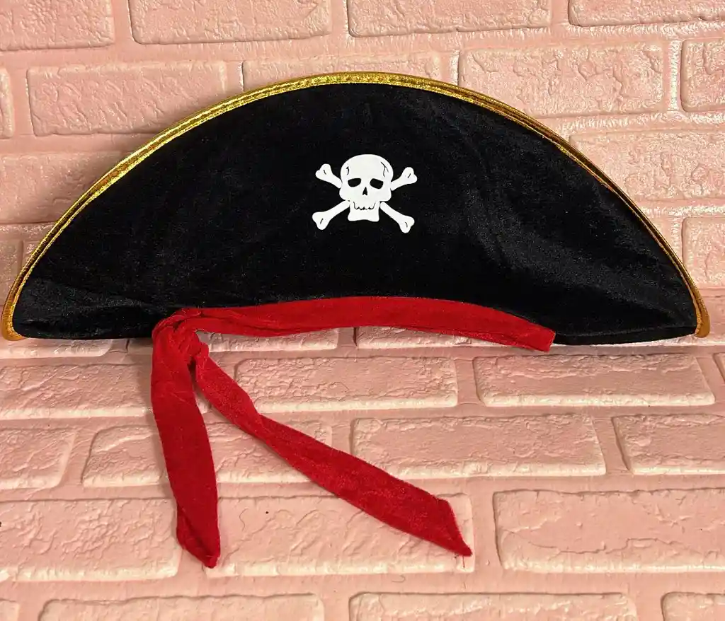 Sombrero Pirata Grande Halloween