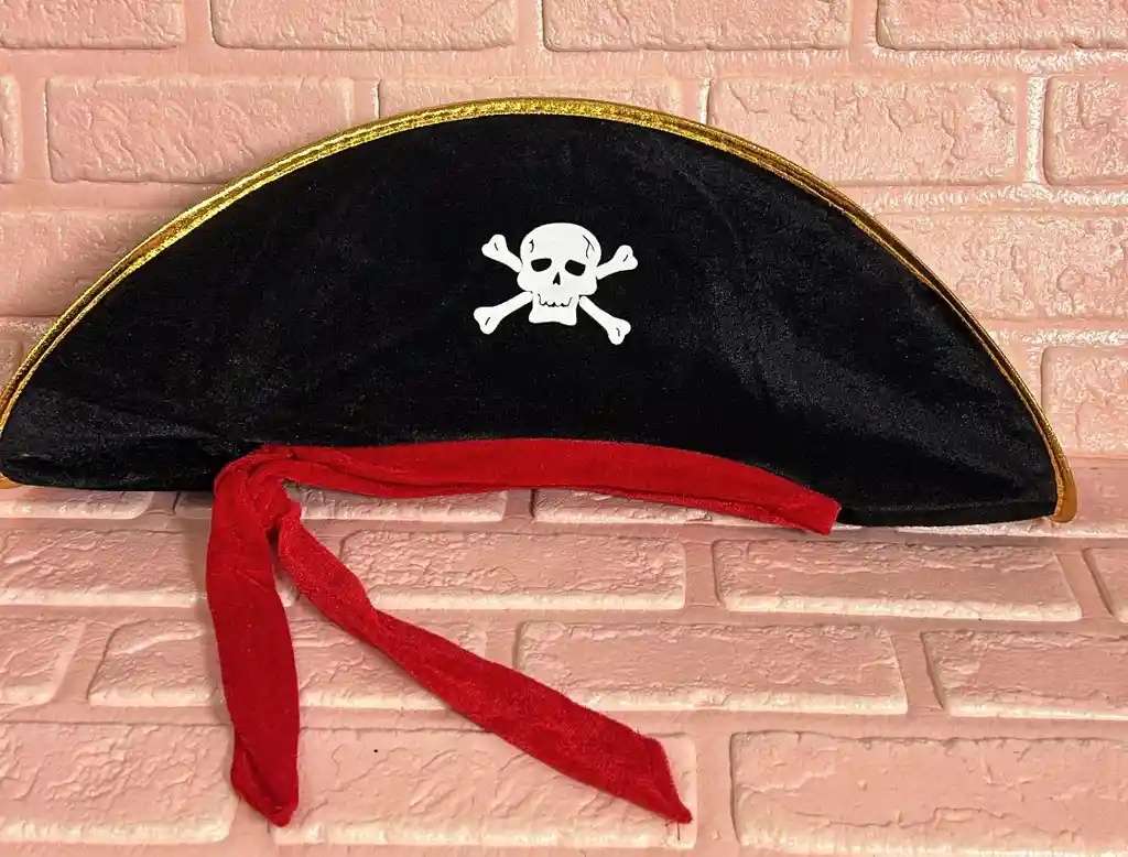 Sombrero Pirata Grande Halloween
