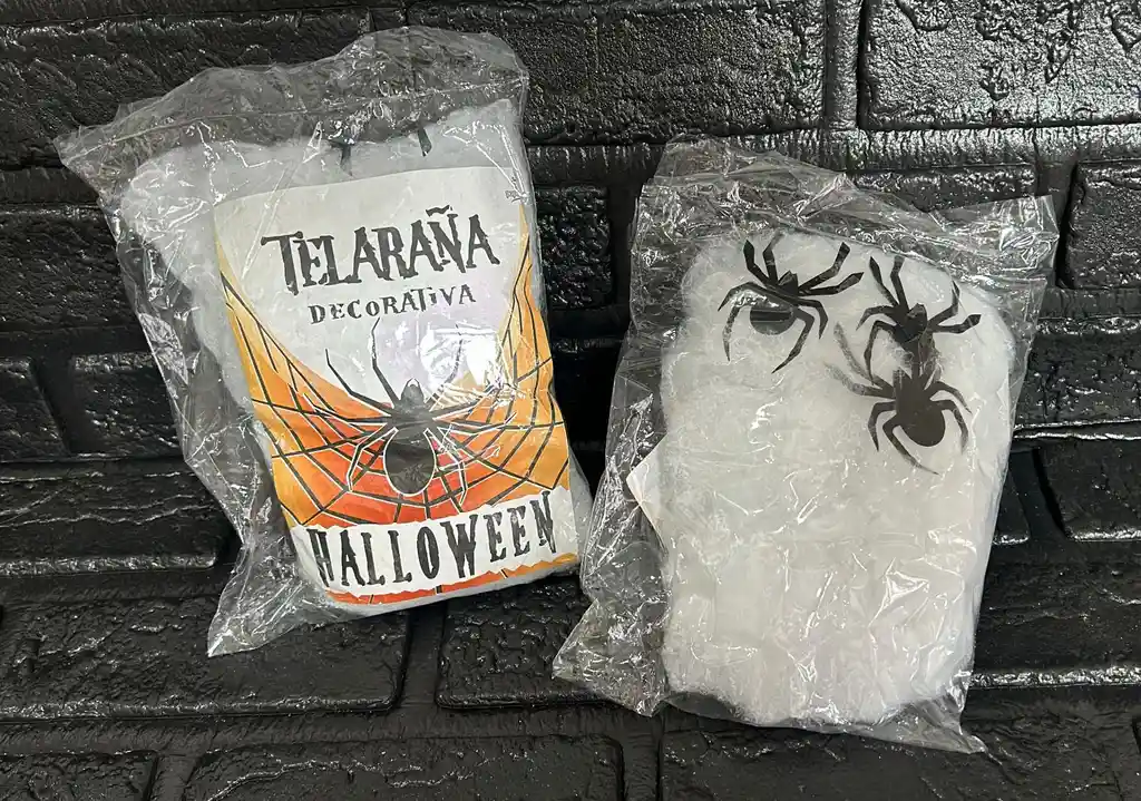 Telaraña Blanca Hallowen