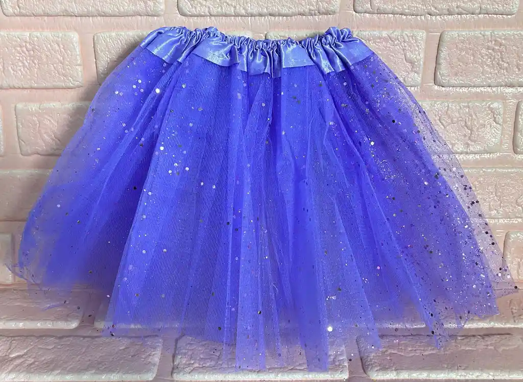 Tutu Niña Lila Talla Unica
