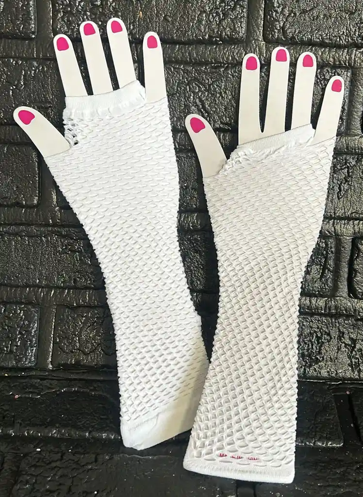 Guantes Maya Largo Blanco