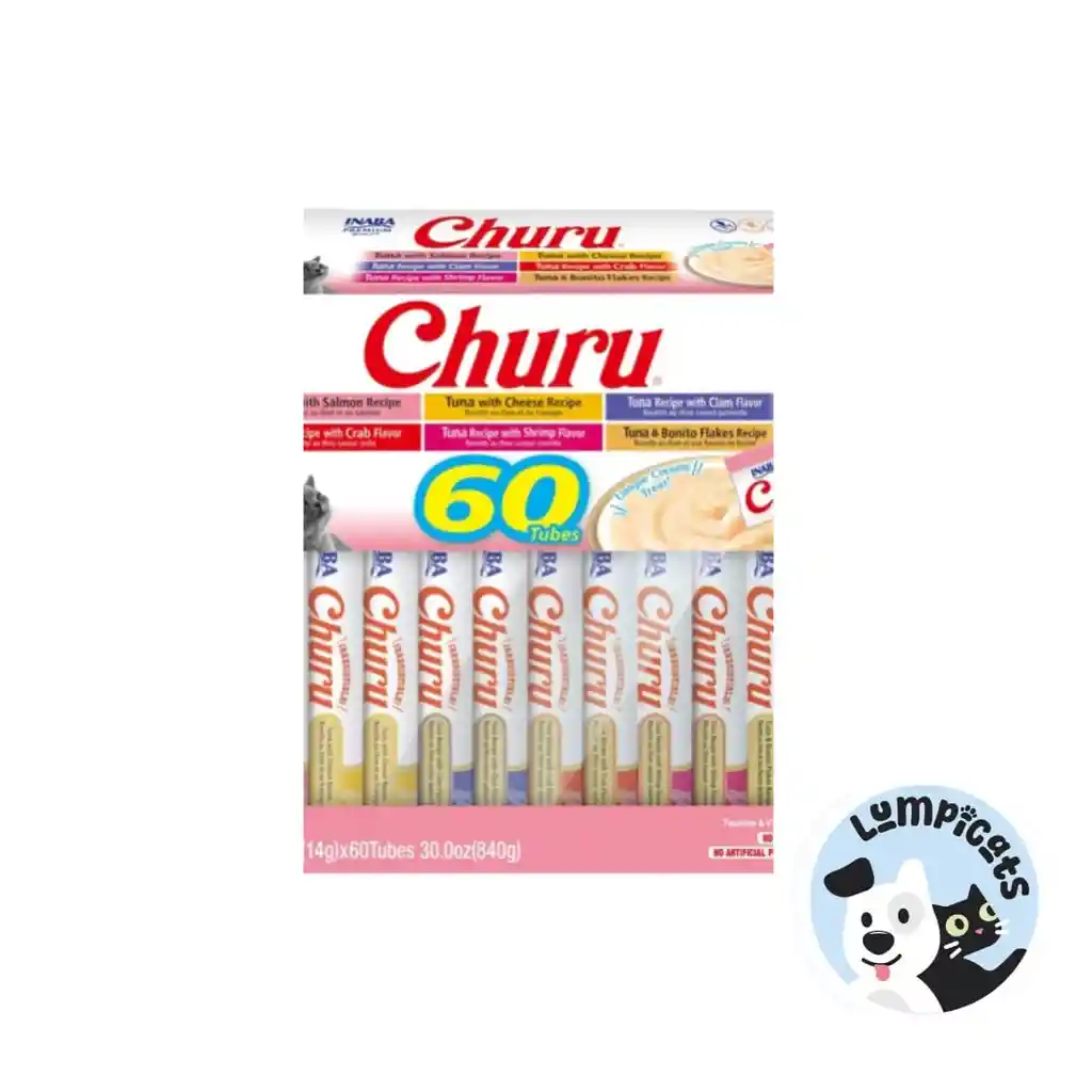 Snack Churu 60 Pz 840 Gr Alimento Para Gatos