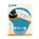Pad Mouse Gel Basik Tech - Bsk308 - Azul Claro