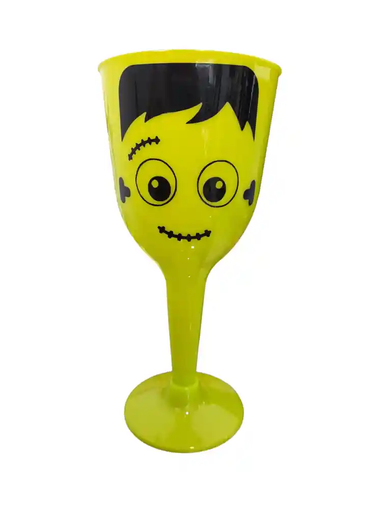 Copas Para Halloween Diseño Frankenstein Ideal Fiestas Cumpleaños X6