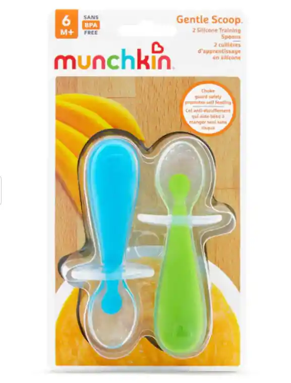 Cucharas Munchkin De Entrenamiento En Silicona