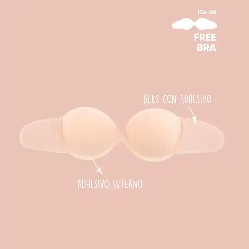 Brasier Strapless Adhesivo / Free Bra Nude A32