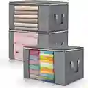 Organizador Cubrelechos Sabanas Armario Tela Set X3