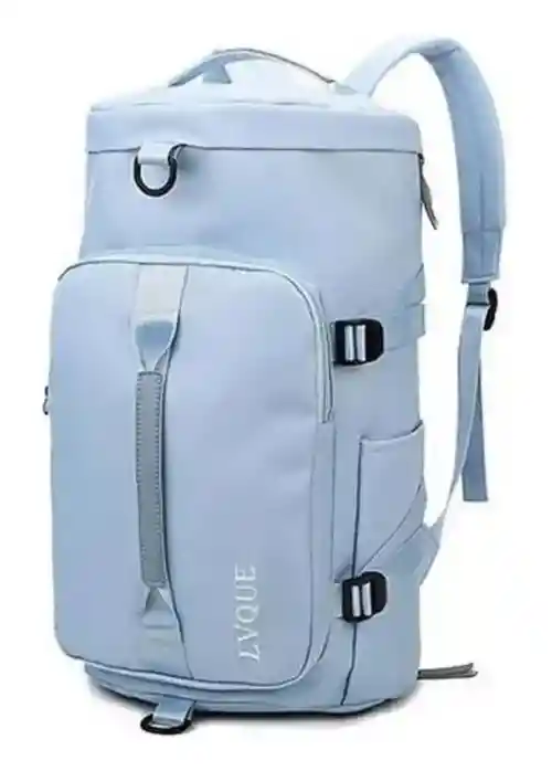 Maleta Maletin Bolso De Viaje Deportivo Grande Azul
