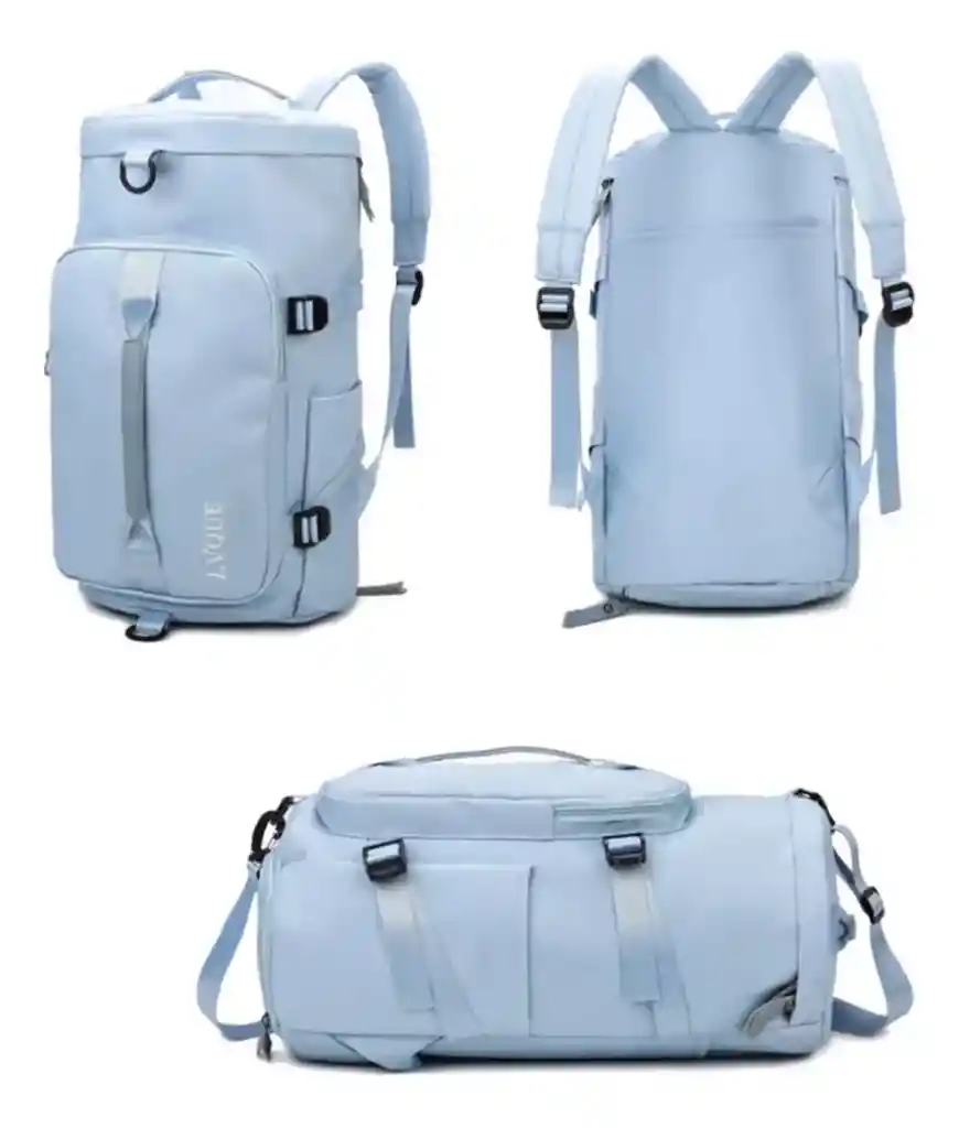 Maleta Maletin Bolso De Viaje Deportivo Grande Azul
