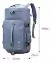 Maleta Maletin Bolso De Viaje Deportivo Grande Azul