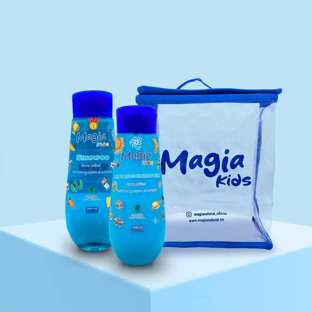 Magia Natural Shampoo Y Acondicionador Niño