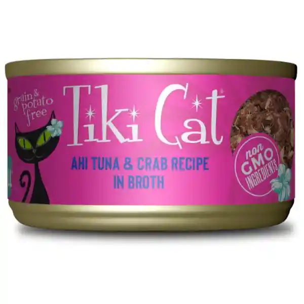 Lata Tiki Cat Tuna And Crab X80gr