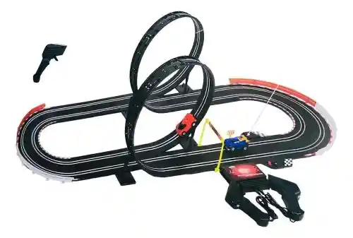 Pista Eléctrica 550 Cm Con 2 Carros