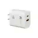 Cargador Jaltech Gan 33w Qc 3.0 Con Cable Ti