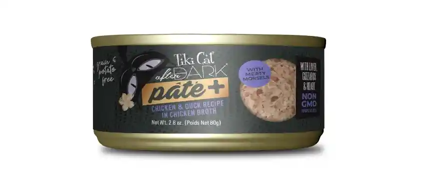 Lata Tiki Cat After Dark Pate Chicken And Duck X80gr