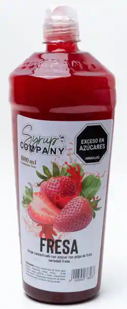 Syrup Company De Fresa - Bases De Cocteles