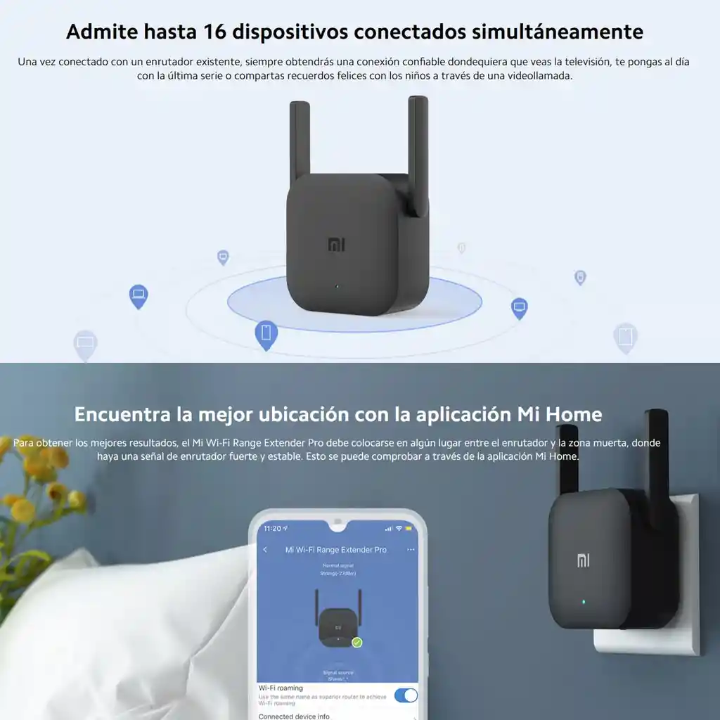 Xiaomi Mi Wifi Range Extender Pro Extensor De Rango 300mbps