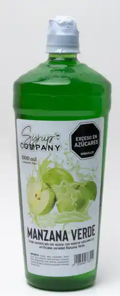 Syrup Company De Manzana Verde - Base De Coceteles