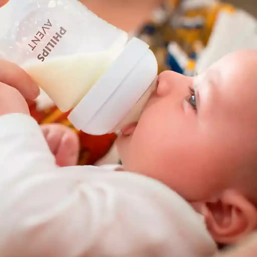 Tetero 9oz, Válvula Anticólicos, Diseño Antigoteo Transparente - Philips Avent Natural Response