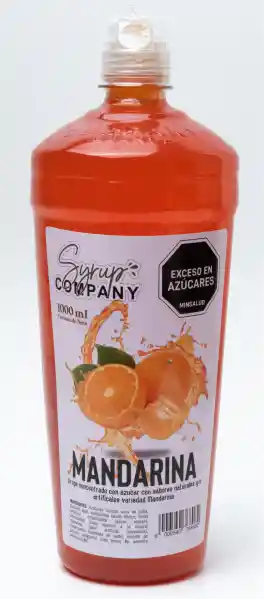 Syrup Company De Mandarina - Base Para Cocteles