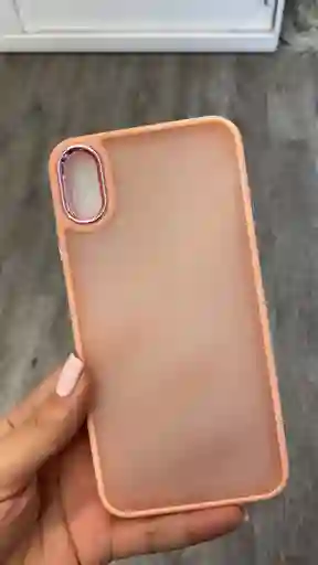 Estuche Goma Space (rosa) Iphone Xs Max