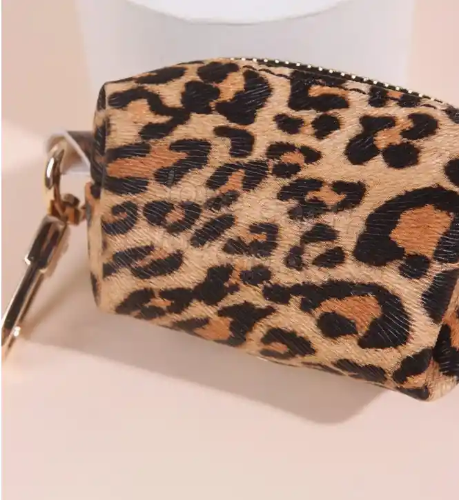 Bolso Portabolsas Dispensador Animal Print Para Mascota