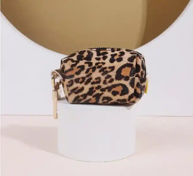 Bolso Portabolsas Dispensador Animal Print Para Mascota