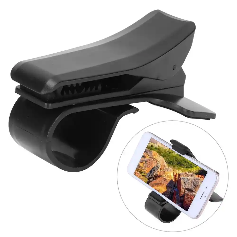 Holder Soporte Celular Lujo Tablero Clip Auto Seguro