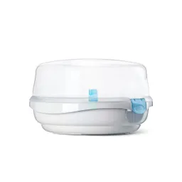 Esterilizador A Vapor De Microondas, Capacidad Para 4 Teteros Y Accesorios - Only Baby
