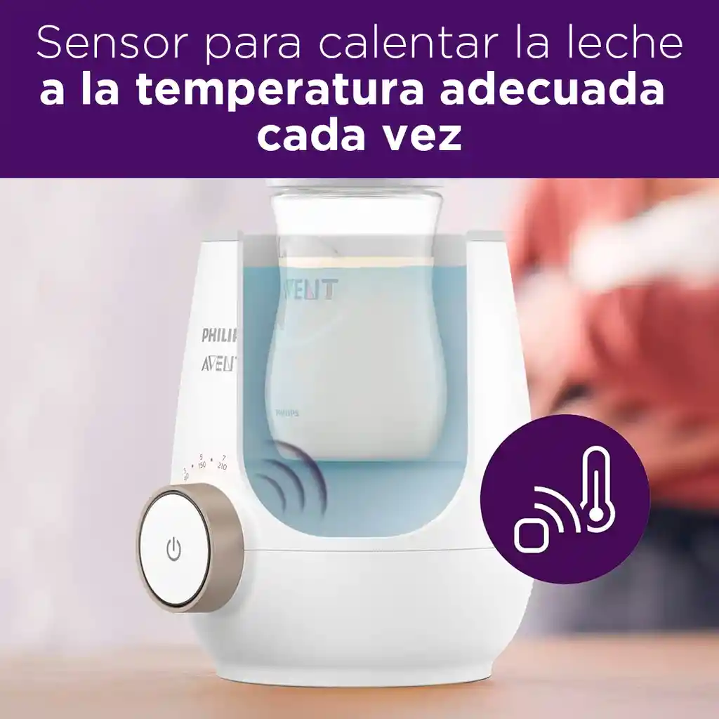 Calentador Rápido De Teteros, Calentado De Biberones Con Control Inteligente De Temperatura Y Apagado Automático - Philips Avent