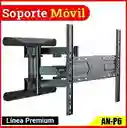 Soporte Tv 40 A 85 Pulgadas Extensible Doble Brazo Nia P6