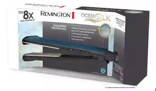 Plancha Remington Ocean Silk Cerámica-titanio S9610