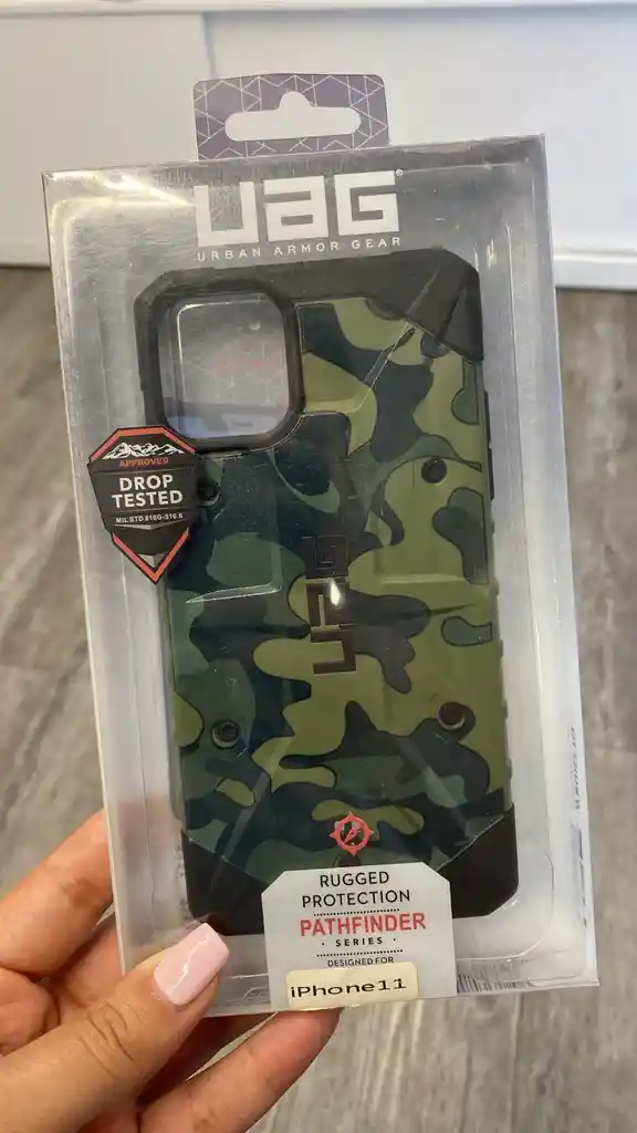 Estuche Uag Diseño Camuflado Militar Antigolpe Iphone 11