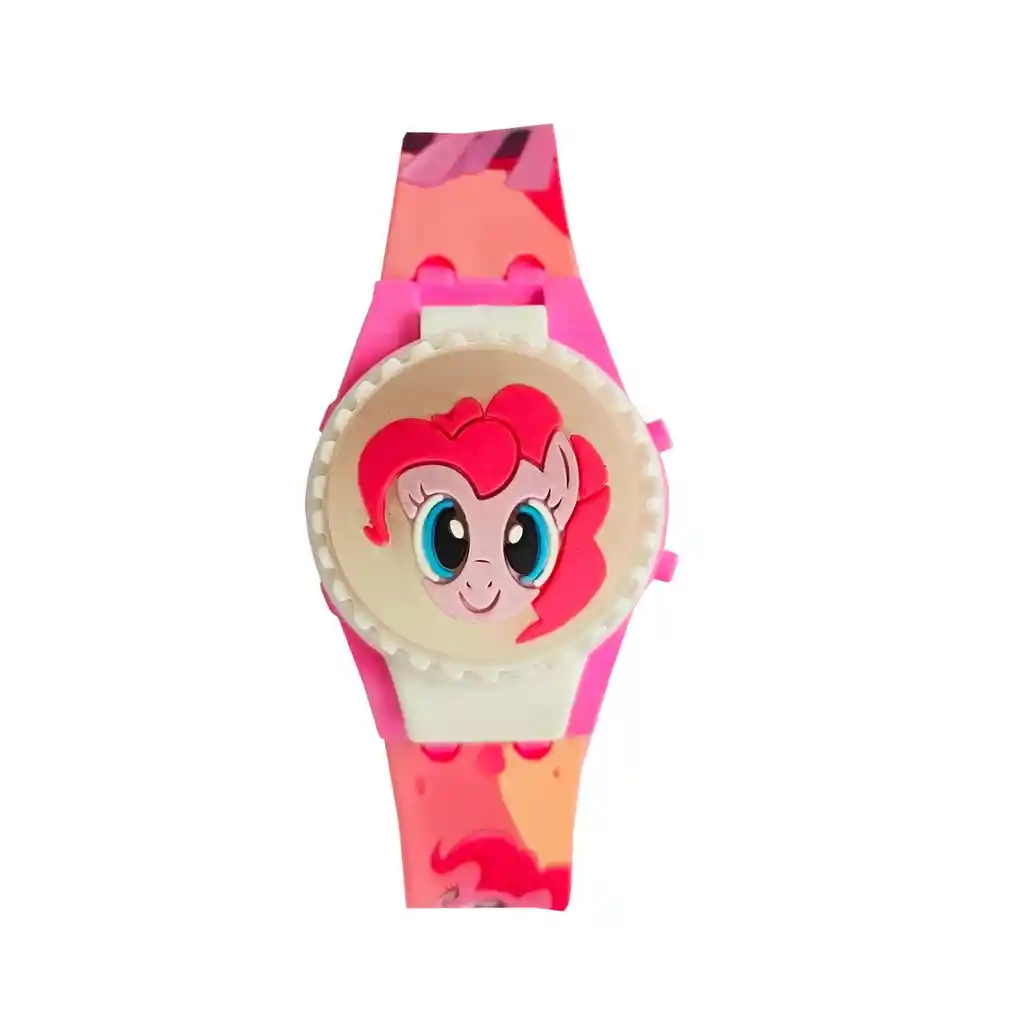 Reloj Niños Digital My Little Pony Luces Spinner Infantil