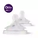 Tetinas De Repuesto X2 Para Teteros, Anticólicos, Ultra Suaves 0m + - Philips Avent Response