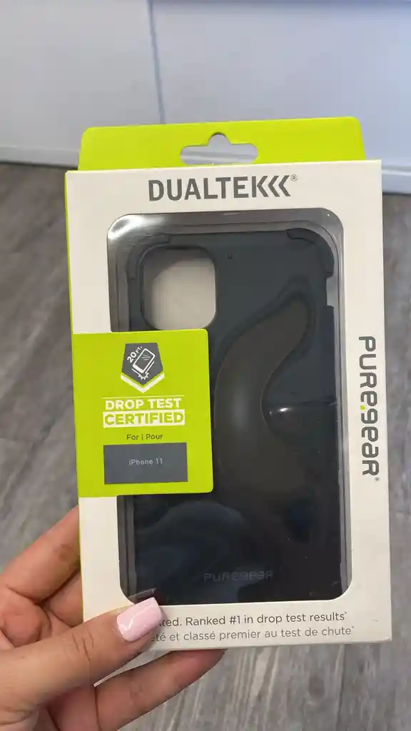 Estuche Puregear Dualtek Iphone 11 Antigolpe (obsequio Vidrio Blindado)