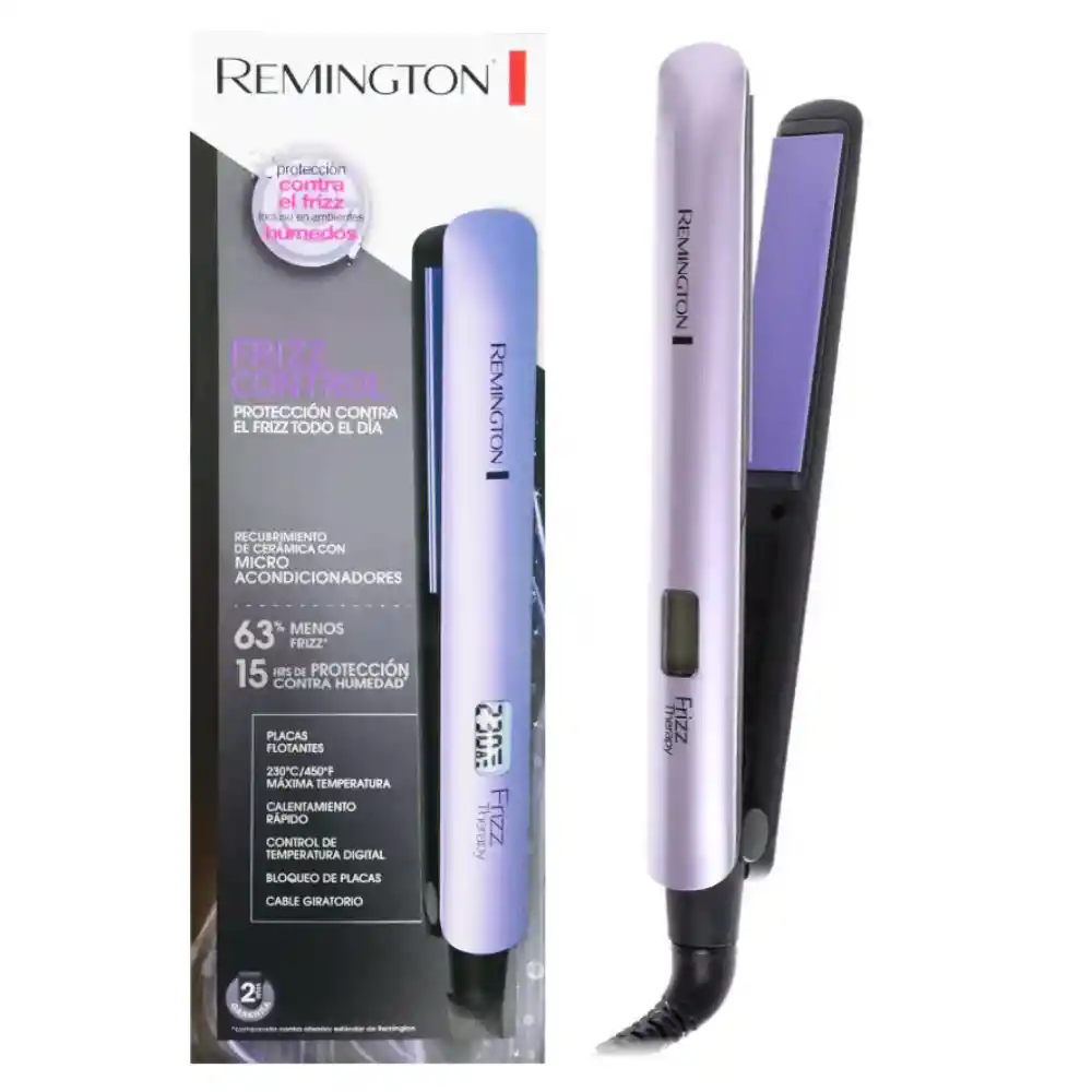 Plancha De Pelo Remington S8510 Original Control Frizz 450°f