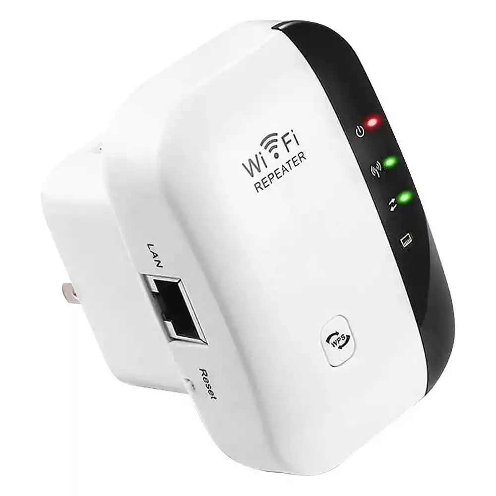 Amplificador De Señal Wifi Repetidor Inalámbrico Lan 300mbps