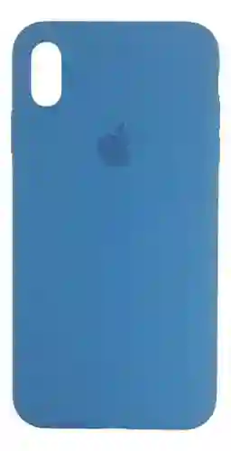 Estuche Silicone Case Iphone 11 Pro Max (azul)