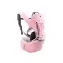 Portabebés Ergonómico Tipo Canguro 3 En 1 Rosado Colorlife