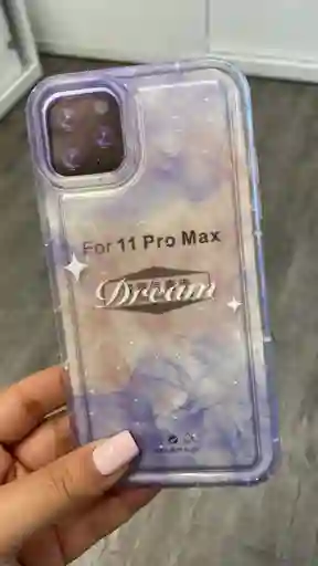 Combo Estuche Diseño Motivos + Vidrio Blindado Iphone 11 Pro Max