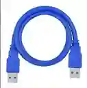 Cable Usb 3.0 Macho A Macho, Longitud 1,5 Mts