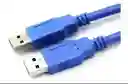 Cable Usb 3.0 Macho A Macho, Longitud 1,5 Mts